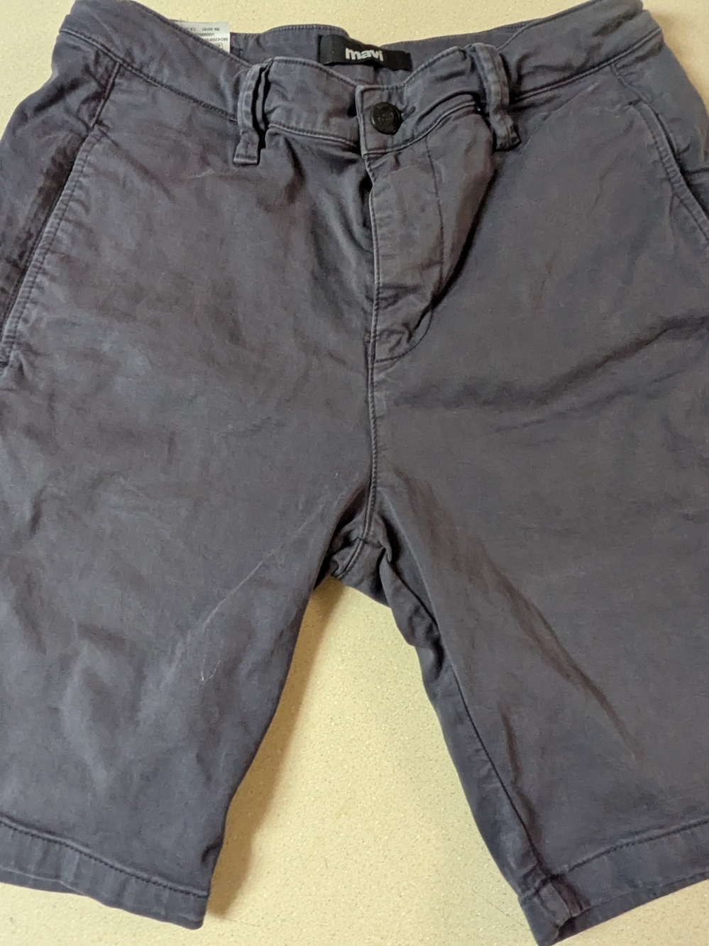 Mavi Men's Dark Gray 32 Casual Shorts
